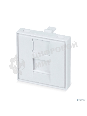 Вставка Rexant Mosaic 45x45, на 1 порт со шторкой