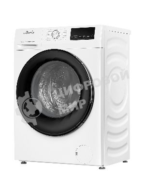 Стиральная машина с сушкой MONSHER MWDM 460 Blanc отдельностоящая, фронтальная, 15 программ, загрузка 8 кг, 1400 об/мин, кнопочное управление, инверторный двигатель, блокировка от детей, энергоэффективность В, белый