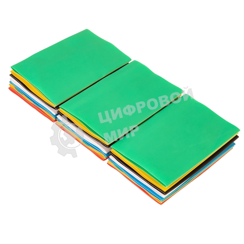 Набор термоусаживаемых трубок Rexant №24 ТУТ нг 50/25 мм, 7 цветов (упак. 21 шт. по 10 см)