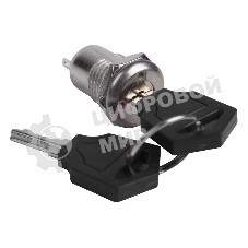 Выключатель ключ Rexant Ø12 250V 0.5А (2с) ON-OFF