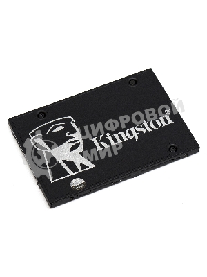 Накопитель SSD Kingston KC600, 2Tb, SATA III, 2.5