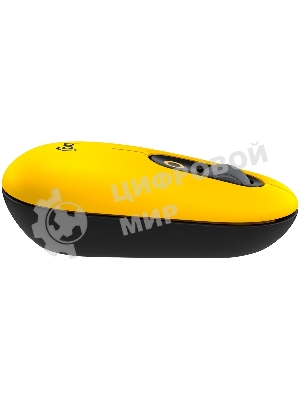 Мышь беспроводная Logitech POP Mouse желтый, 4000 dpi, Bluetooth, кнопки - 4