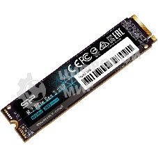 Накопитель SSD Silicon Power P34A60, 2Tb, PCIe 3.0 x4, M.2 2280, NVMe, R/W 2200/1600