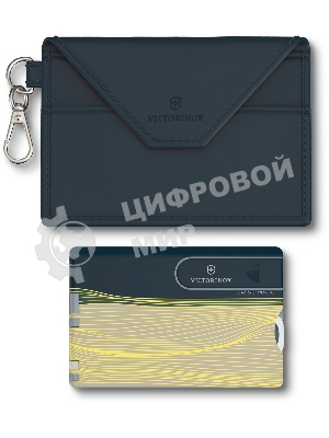 Швейцарская карта Victorinox Swiss Card Classic New York Style (0.7100.E223) зеленый коробка подарочная