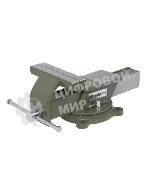 Тиски слесарные Сибртех 150 мм, стальные, поворотные