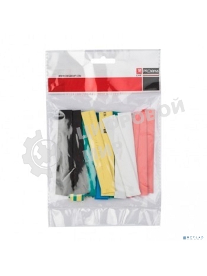 Термоусаживаемая трубка EKF tut-n-12 ТУТ 12/6 набор:7 цветов по 3шт. 100мм. EKF PROxima