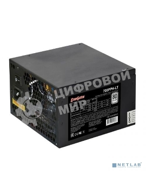 Блок питания ExeGate 700PPH-LT-S-OEM (EX282048RUS-S-OEM), 700Вт, 80 PLUS, 120мм, черный
