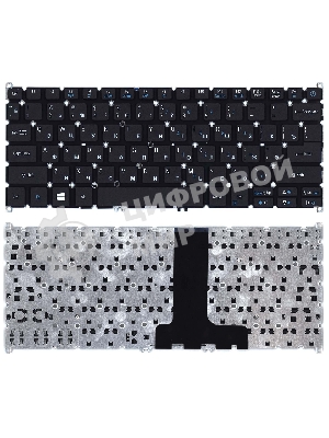 Клавиатура для ноутбука Acer Aspire ES1-132 черная