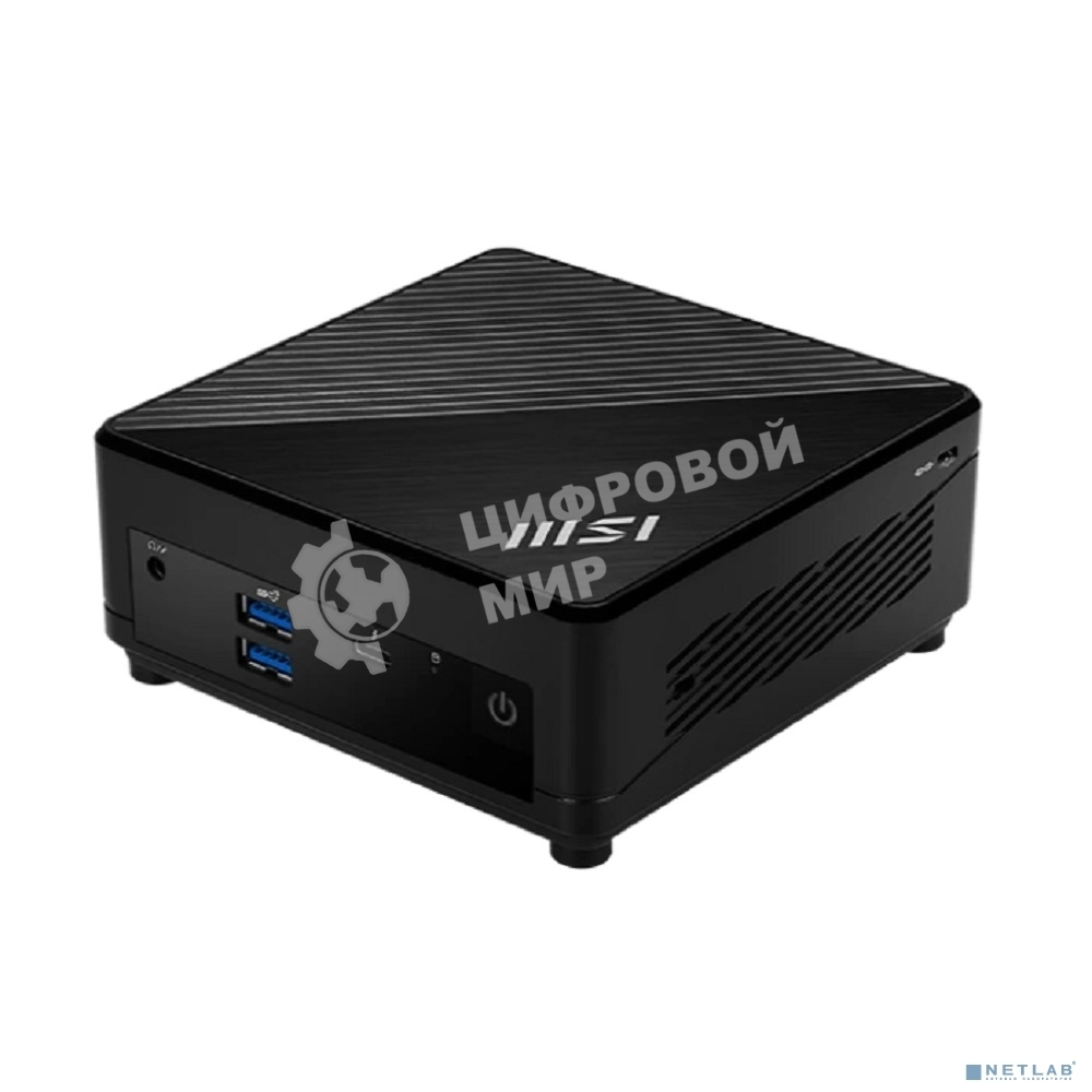 Неттоп MSI Cubi 5 1M-462BRU Core 5 120U (1.4) Graphics CR без ОС 2xGbitEth WiFi BT черный (936-B0A821-462)