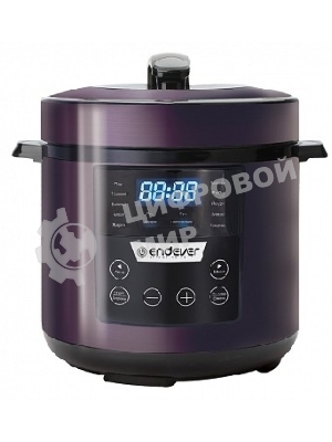 Мультиварка-скороварка Endever VITA 98 черный/сливовый электрическая Endever Vita 98
