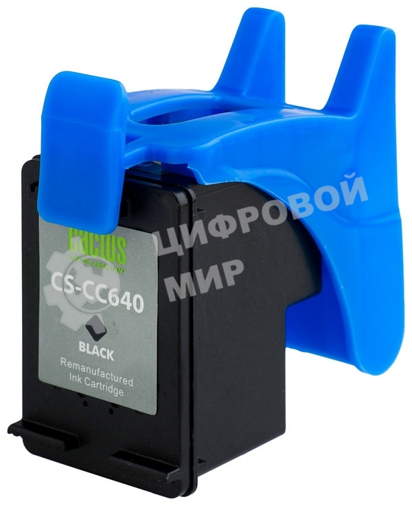 Картридж струйный Cactus CS-CC640 №121 черный (6 мл.) для HP DJ D1663/D2563/D2663/D5563/F2423/F2483/F2493/F4213/F4275/F4283/F4583/PS C4683/C4783