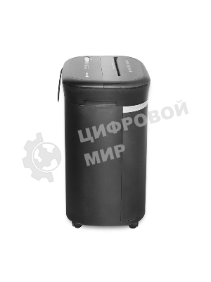 Шредер ГЕЛЕОС УМ28-4, DIN P-4 (4 ур-нь секр.), фрагмент 3,9х30мм, 19-21 лист (70г/м2), CD/пл.карты/скрепки/скобы, 28 литров