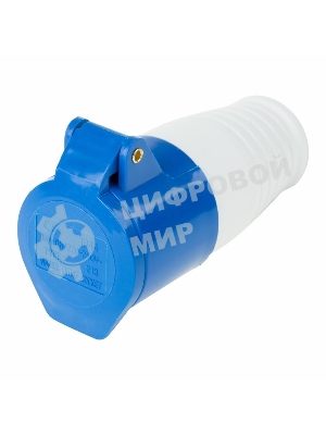 Розетка Rexant 213 переносная 2Р+РЕ 16А 220В IP44