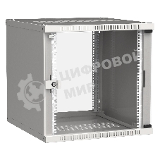Шкаф ITK LWE3-12U64-GF LINEA WE 12U 600x450 мм дверь стекло серый