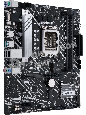 Материнская плата ASUS PRIME H610M-A D4-CSM, LGA 1700, Intel H610, 2xDDR4, 4xSATA, 2xM.2, 1xPCIe 4.0 x16, 1xPCIe x1, 1xDP, 1xD-Sub, 1xHDMI, 1x 1Gb LAN, 4xUSB-A 2.0, 2xUSB-A 3.2 Gen 1, 7.1, mATX