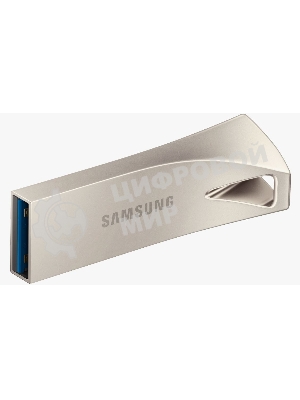 Флешка USB 64Gb USB Drive USB 3.1 Samsung BAR Plus (up to 300Mb/s) (MUF-64BE3/APC) серебристый