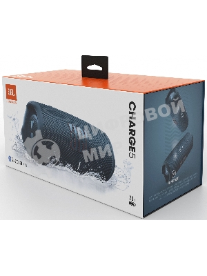 Портативная акустика JBL Charge 5, синий