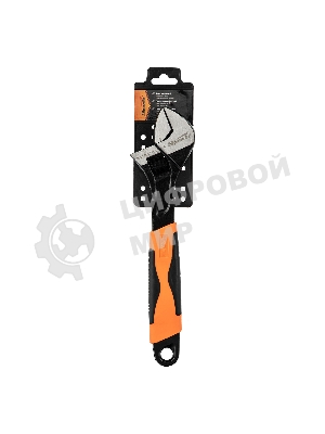 Ключ разводной Sparta 300 мм, двухкомпонентная рукоятка