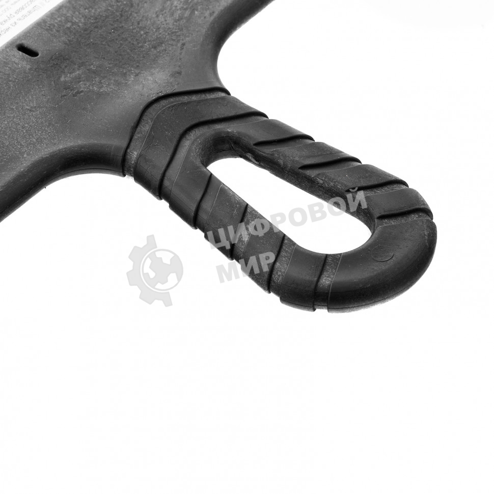 Шпатель Sparta из нержавеющей стали, 300 мм, зуб 10х10 мм, пластмассовая рукоятка