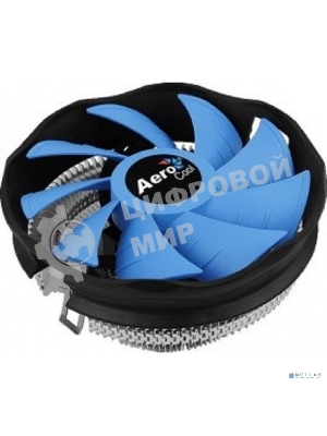 Кулер для процессора AeroCool/Formula Verkho Plus серебристый/черный, 120 мм, алюминий, 2000 об/мин, 26.5 дБ, 4 pin, 110 Вт, 68 мм