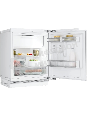 Встраиваемый холодильник Liebherr Pure, высота 82-88 см, door-on-door, с морозильным отделением, сенсорная электроника внутри камеры.