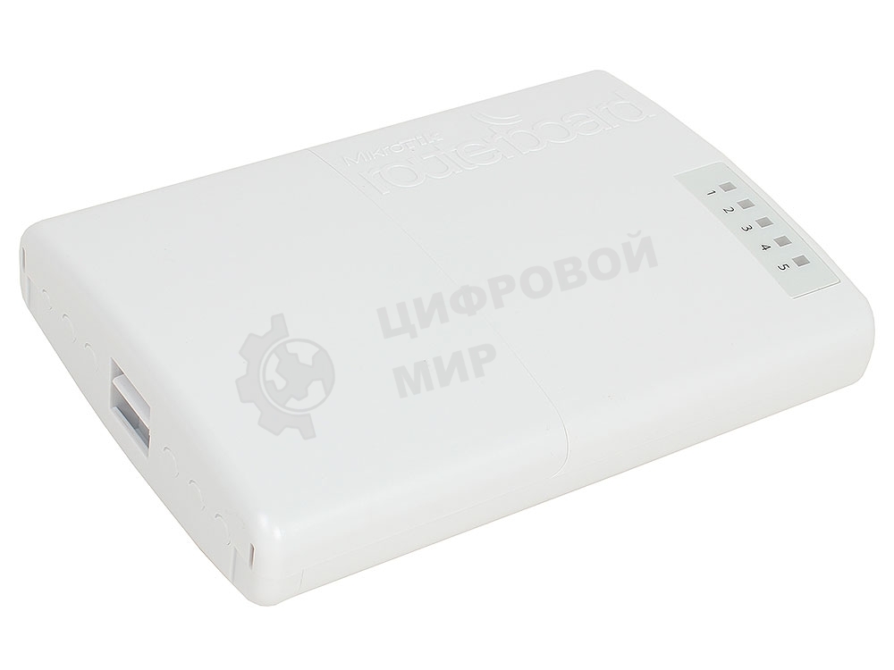 Маршрутизатор MikroTik RB750P-PBr2 PowerBox with 650MHz CPU, 64MB RAM, 5xLAN (four with PoE out), RouterOS L4, outdoor case, PSU, PoE, mounting set