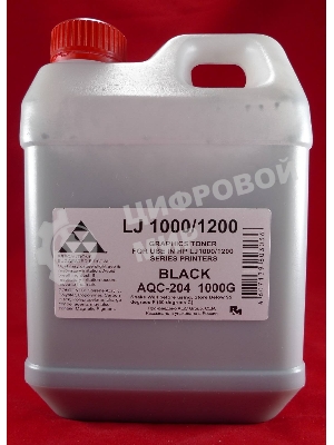 Тонер HP LJ 1200/1300/1000W (кан., 1кг.) (AQC-США фас России)