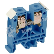 Зажим наборный IEK YZN10-006-K07 ЗНИ-6 мм2 (JXB 50 А) синий