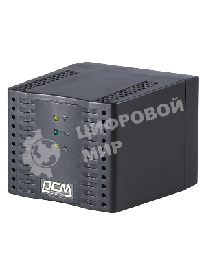 Стабилизатор напряжения Powercom TCA-2000 1000Вт 2000ВА черный