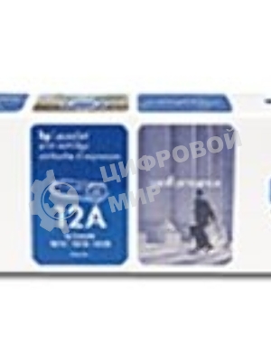 Картридж лазерный HP Q2612A черный для LaserJet 1010/1018/1020/1012/1015/3015/3020/3030 (2000 стр.)