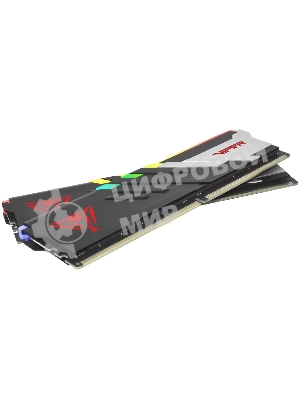 Оперативная память Patriot Viper Venom, DDR5, 32GB (2x16GB), 6800MHz, CL34, DIMM, с радиаторами, RGB, черный