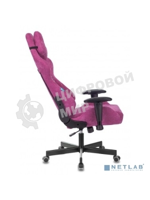 Кресло Бюрократ VIKING KNIGHT LT15 FABRIC малиновый, ткань, 120 кг, механизм качания