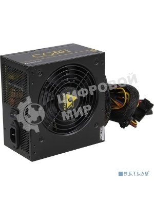 Блок питания Chieftec Core BBS-500S Retail (BBS-500S), 500Вт, 80 PLUS Gold, 120мм, черный
