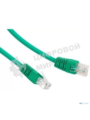 Патч-корд UTP Cablexpert cat.5e, 1.5м, литой, многожильный, зеленый