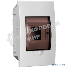 Бокс ЩРВ-П-4 мод. встраив. пластик IP41 GENERICA IEK MKP12-V-04-41-G