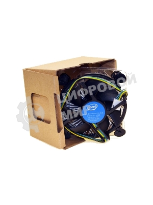 Кулер Intel E97379серебристый/черный 90мм алюминий 2500rpm 27db 4-pin 73W 58мм
