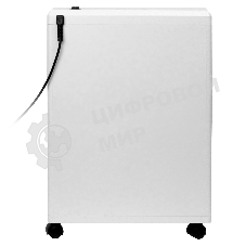 Шредер ГЕЛЕОС УМ26-5 (DIN P-5) фрагмент 1,9x10мм, 11 листов (70гр./м²), 26 литров, Уничт.скобы,скрепки,пл.карты,CD