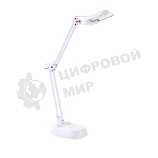 Светильник Camelion KD-017A C01 kd-017a с01 белый настольный в к-те база+струбцина 230v 11w