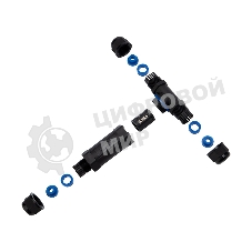 Кабельный коннектор T-образный Rexant (3PIN 0,5-2,5мм2) IP68