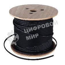 Саморегулируемый греющий кабель Rexant экранированный, 40КНС 2ЛТГ-ЭЛ 65/85, UV (40 Вт/1 м), 200 м