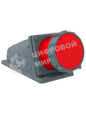 Розетка ОП Magnum 63А 380-415В 3P+PE 6ч ССИ-134 IP67 ИЭК PSN12-063-4