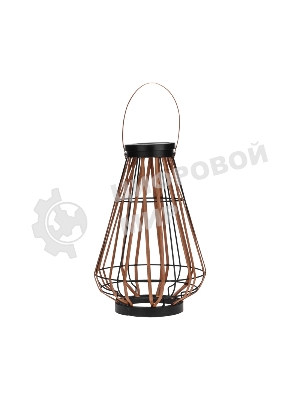 Светильник садовый Rexant Тростник, 35,5 см, 3000К, встроенный аккумулятор, солнечная панель, коллекция Бали