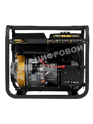 Электрогенератор дизельный Denzel DES-55E, 5.5 кВт, 110 дБ, 108.4 кг