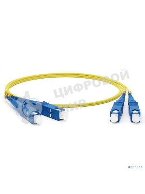 Патч-корд оптический соединительный Rexant (SM), 9/125 (OS2), SC/UPC-SC/UPC, (Duplex), LSZH, 3м