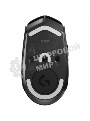 Мышь беспроводная Logitech G309 Lightspeed черный, 25600 dpi, радиоканал, Bluetooth, USB, кнопки - 6