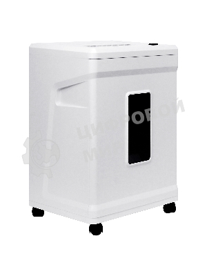 Шредер ГЕЛЕОС УМ26-5 (DIN P-5) фрагмент 1,9x10мм, 11 листов (70гр./м²), 26 литров, Уничт.скобы,скрепки,пл.карты,CD