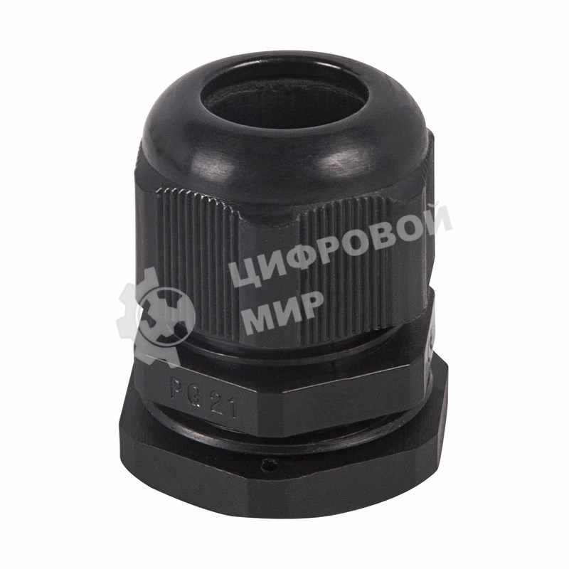 Кабельный ввод Rexant PG-29 (18-25 мм) черный