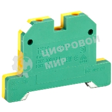 Зажим наборный IEK YZN20-004-K52 ЗНИ-4PEN 4мм2 (JXB-земля)