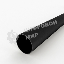 Трубка кембрик ТВ-40 ПВХ Rexant черный, Ø 6 мм