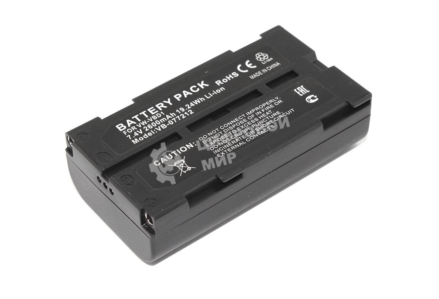 Аккумуляторная батарея для видеокамеры Panasonic AG-BP (VW-VBD1) 7.4V 2600mAh